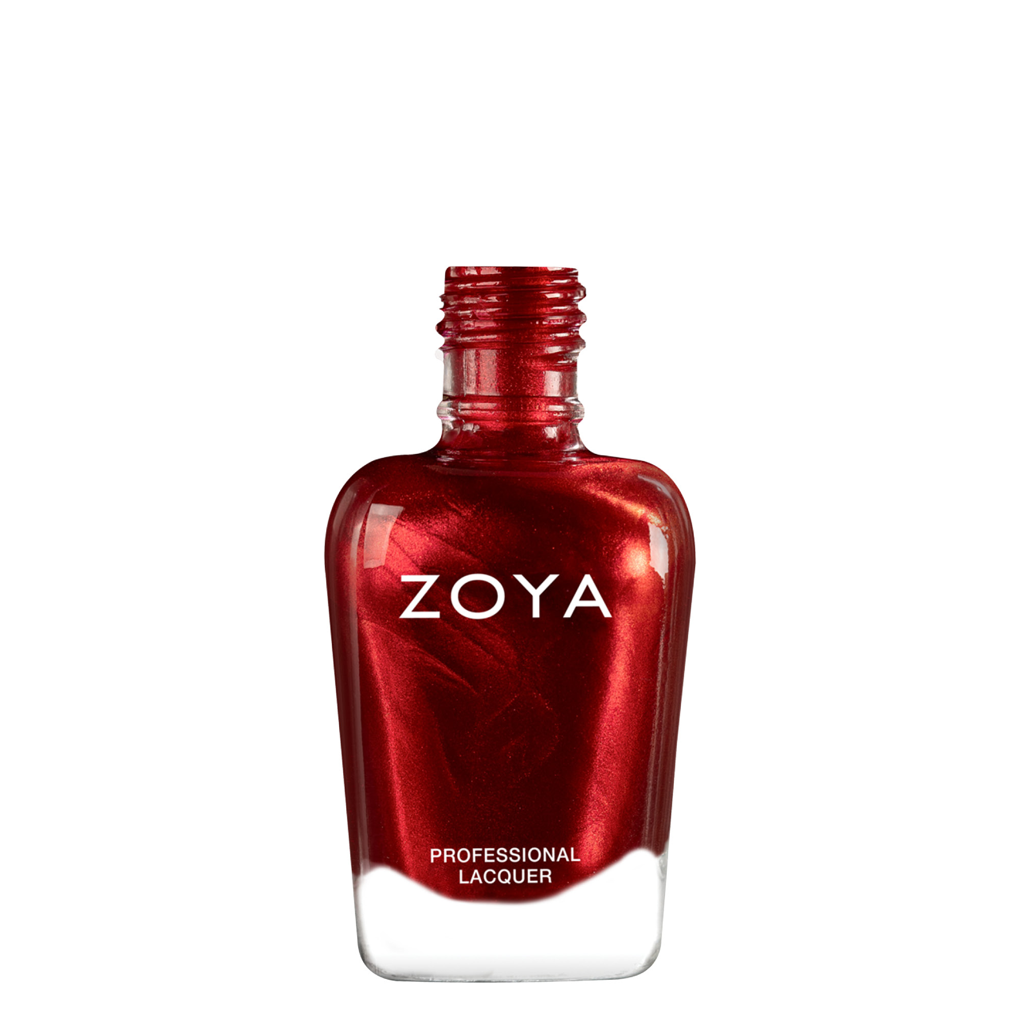 Gael | Alluring deep red metallic Long Lasting Vegan Nail Polish | ZOYAspill