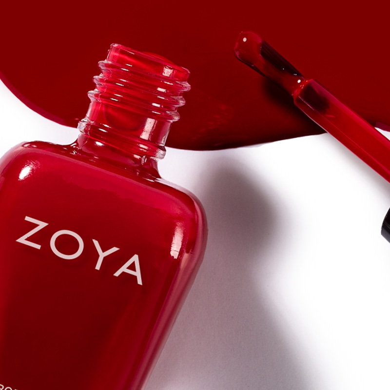 Sinclaire | Timeless rich classic red cream Long Lasting Vegan Nail Polish | ZOYA3