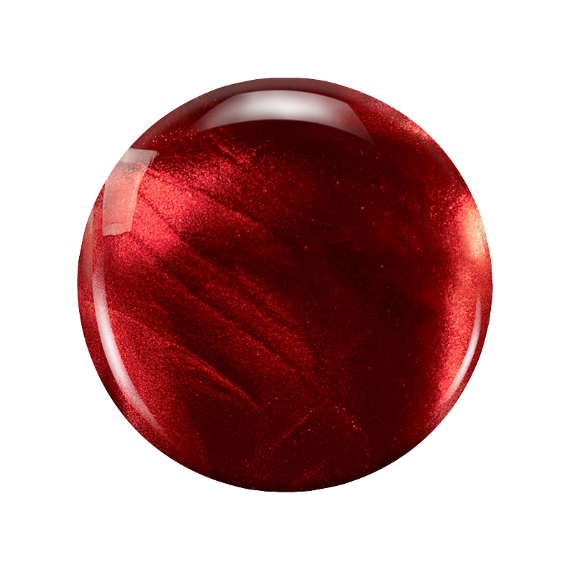 Gael | Alluring deep red metallic Long Lasting Vegan Nail Polish | ZOYAspill