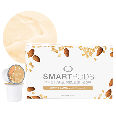 Lotion: Pedicure Manicure Almond Oatmeal 24 x Single Use Pods | SMART SPA | SMART PODS Spill