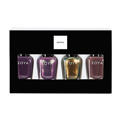 ZPHOL1704QUAD Zoya Polish Quad: Tis the Season holiday holliday gift sets stocking stuffers