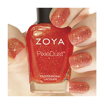 Zoya Nail Polish in Destiny PixieDust - Textured alternate view 2