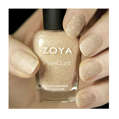 Zoya Nail Polish in Godiva PixieDust - Textured alternate view 2